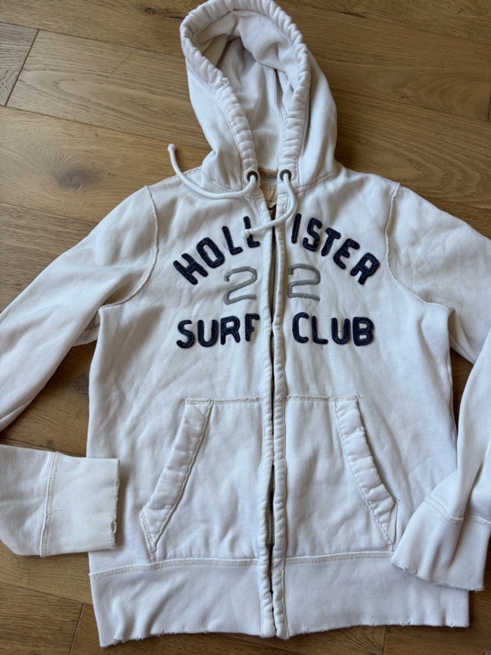 Y2k hollister hoodie surfer cut mens medium